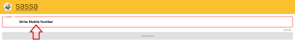 STEP 2 { Enter Mobile No}